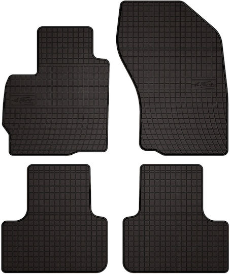 Rubber Car Mats Citroen C4 Aircross Crossover 2012-2017 Black Fitted