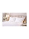 Valeria Home Σετ Παπλωματοθήκη linia 140x200cm Μονή με Μαξιλαροθήκη & 1 Σεντόνι Blush