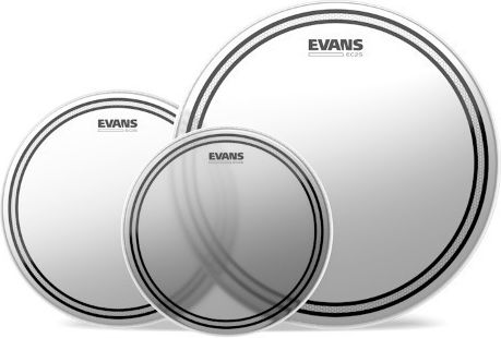 Evans Ec2s Frosted Tompack Coated Standard 12 Inch 13 Inch 16 Inch Set 3pcs