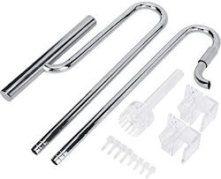 Blau Inflow-outflow din oțel inoxidabil 22 Φ:22 mm Blau Inflow-outflow din oțel inoxidabil 22 Φ:22 mm