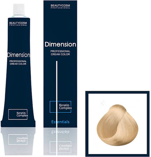 Dimension Hair Color Cream Νο 9.0 Ξανθό Πολύ Ανοιχτό Έντονο Φυσικό, Επαγγελματική Βαφή Μαλλιών Με Σύμπλεγμα Πρωτεϊνών Κερατίνης, 100ml