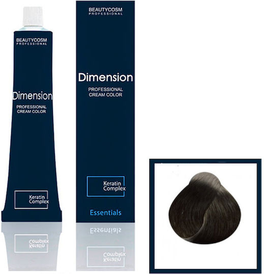 Dimension Hair Color Cream Νο 7.1 Ξανθό Σαντρέ, Επαγγελματική Βαφή Μαλλιών Με Σύμπλεγμα Πρωτεϊνών Κερατίνης, 100ml
