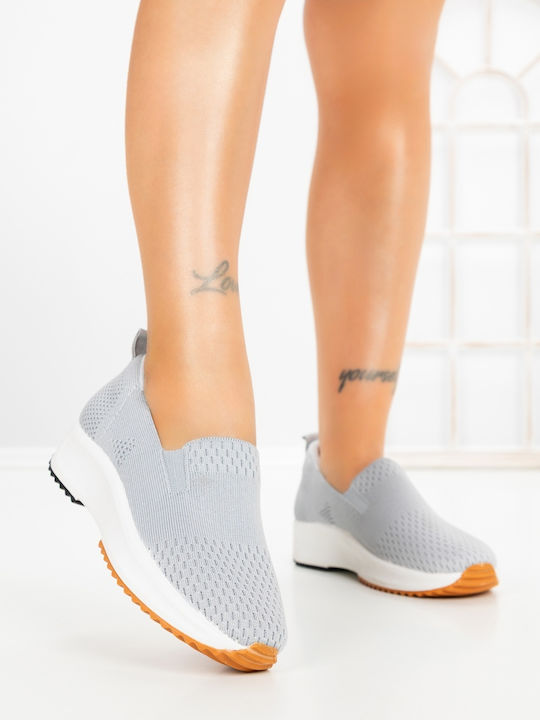 Kalapod Adidași Flatforms Pentru Femei Gri