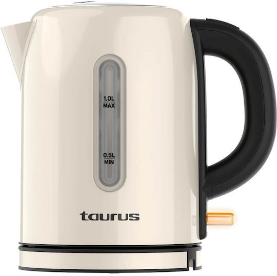 Taurus Vintage Compact Βραστήρας 1lt 2400W Μπεζ