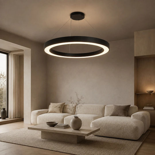 kelvo White LED Ceiling Light With Warm To Cool White Light 120x120cm