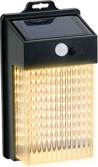 Grundig Wall Mounted Solar Light 120lm with Motion Sensor and Photocell 8.3x5.3x15.8cm