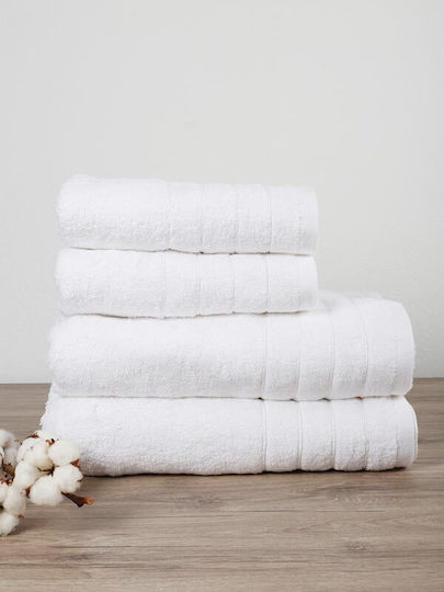 Hotelandspa Хотелска Кърпа За Лице 600gsm Райе Фаса 50×100см