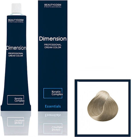Dimension Hair Color Cream Νο 12.02 Κατάξανθο Ξανθιστικό Περλέ, Επαγγελματική Βαφή Μαλλιών Με Σύμπλεγμα Πρωτεϊνών Κερατίνης, 100ml