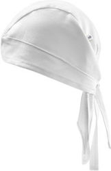 Roll Drap Bandana Bucătar Albă