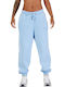 Pantalon de trening cu elastic Fleece Albastru