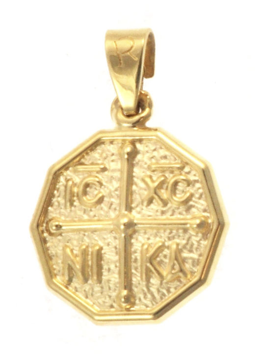 Kontopoulos Charm Talisman talisman Constantin din Aur 14K