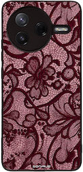 Sonique Diva Series Xiaomi Poco F7 Pro 5G Burgundische Spitze Handyhülle Sonique Diva Series Xiaomi Poco F7 Pro 5G Burgundische Spitze Handyhülle
