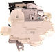 Încuietoarea Ușii Seat Altea Toledo III Leon VW Eos 03.04 Dreapta Față 1p2837016