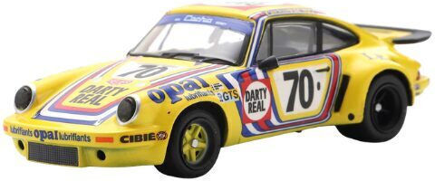 Model Mașină Porsche 911 Carrera Rsr 3.0 Nr 70 24 Orele De Le Mans 1974 R Touroul H Cachia D Rua Scara 1:64 Spark