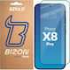 Bizon Gehärtetes Glas Poco X8 Pro