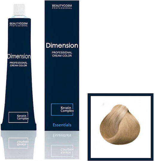 Dimension Hair Color Cream Νο 8.ξανθό Ανοιχτό,, Επαγγελματική Βαφή Μαλλιών Με Σύμπλεγμα Πρωτεϊνών Κερατίνης, 100ml
