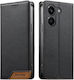 Xiaomi Poco X8 Pro 5g Case Dierfeng Leather Wallet Black