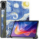 Buchhülle Tri-fold Stand Xiaomi Redmi Pad 2 Einsterne Himmel