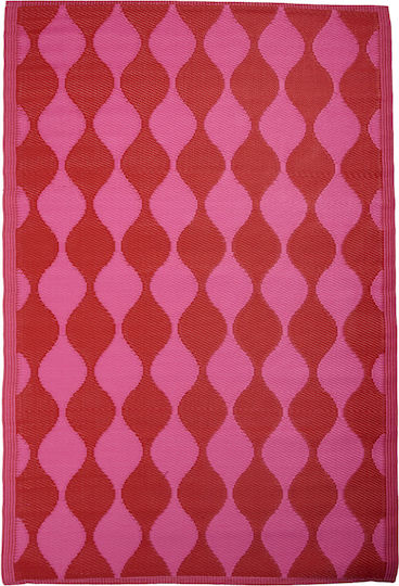 Arti Casa Χαλί Ορθογώνιο Καλοκαιρινό Pink/red 120x180cm