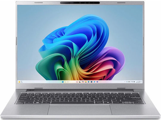 Acer Aspire A14-A71M -R48A 14" OLED FHD+ (Ryzen AI 400 Series-5 430/16GB/512GB SSD/W11 Home) Silver (US Keyboard)