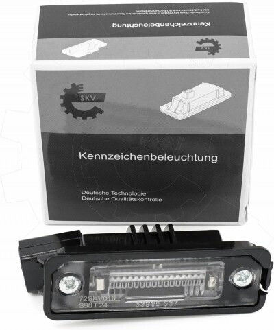 SKV Linkes Kennzeichenbeleuchtung Seat Leon Ibiza Exeo Altea Volkswagen Handwerker Eos Golf Passat