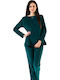 Zen Winter Women's Pyjama Set Green