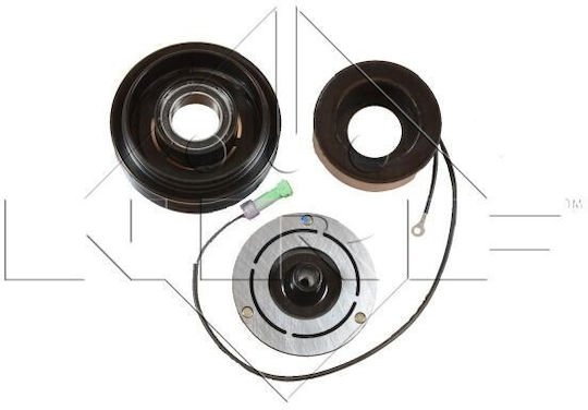Air Conditioning Compressor Clutch Denso 7sbu16c 6pk/126mm 12v Audi Vw 95 Ktt040018