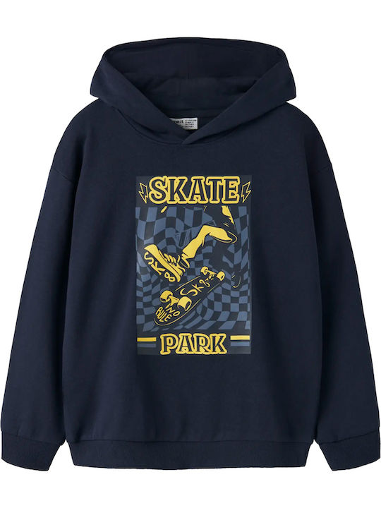 Name It Kinder-Sweatshirt mit Blauer Kapuze