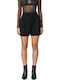 Women's High Waist Shorts Black