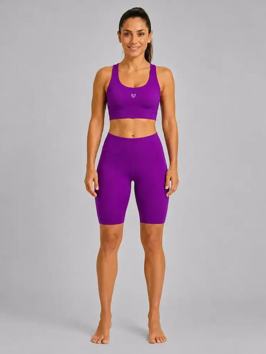 Vasiliki Vasiliki Damen Kurze Bergsteigerhose Lila