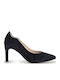 Leather Black Heels