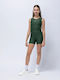 Kids Sports Long Green Leggings