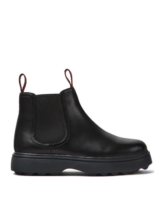 Camper Kids Black Ankle Boots