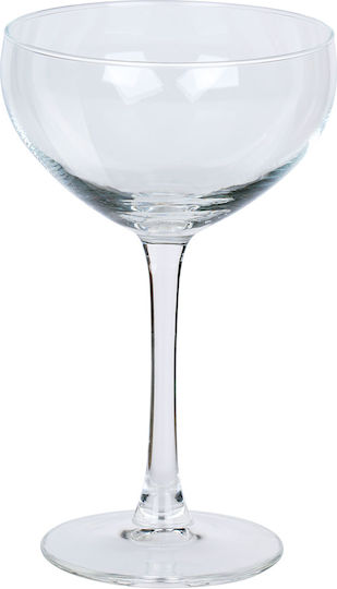 Alpina Σετ Ποτήρια Κοκτέιλ/Ποτού από Γυαλί 240ml 4τμχ