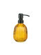 Wenko Dispenser Γυάλινο Κίτρινο 350ml