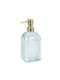 Wenko Dispenser Γυάλινο Χρυσό 500ml