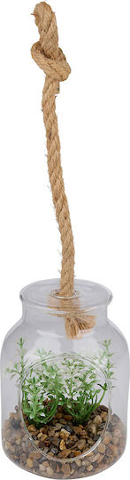Artificial Hanging Potted Plant Φ10.8x42 Articasa Plant-2 871125226162 Φ10.8x42 Glass