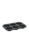 Alpina Cupcakes/Muffins Baking Pan 6 Sockets 26.5x18x3cm
