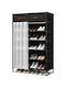 Stoff Schuhorganisator 60x30x120cm