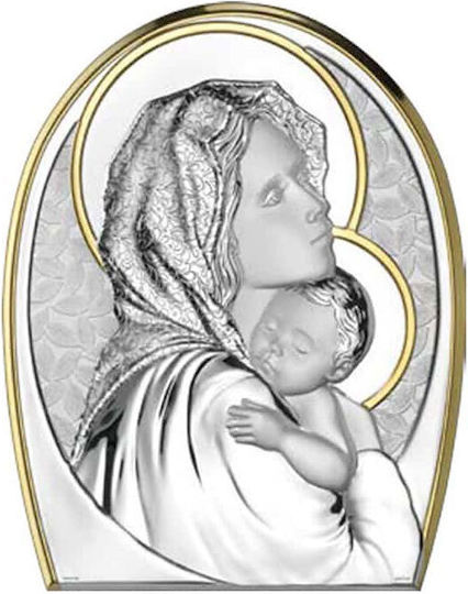 Atelier Silver Icon of the Virgin Mary 32x40 Ae0202/5