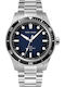 Pierre Lannier Men's Solar Watch with Silver Metal Bracelet