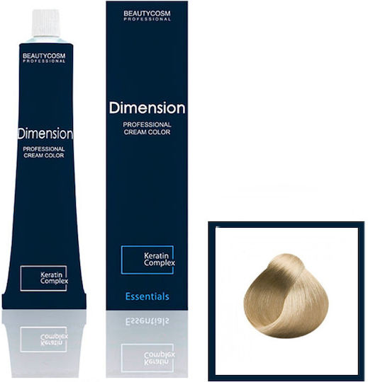 Dimension Hair Color Cream Νο 10.57, Κατάξανθο Ανοικτό Κακάο, Επαγγελματική Βαφή Μαλλιών Με Σύμπλεγμα Πρωτεϊνών Κερατίνης, 100gr