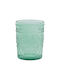 Alpina Set of Water Glasses Made of Glass in Green Colour 240ml 4pcs
