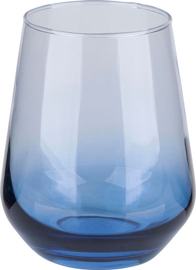 Alpina Σετ Ποτήρια Νερού από Γυαλί Μπλε 450ml 871125233469 4τμχ