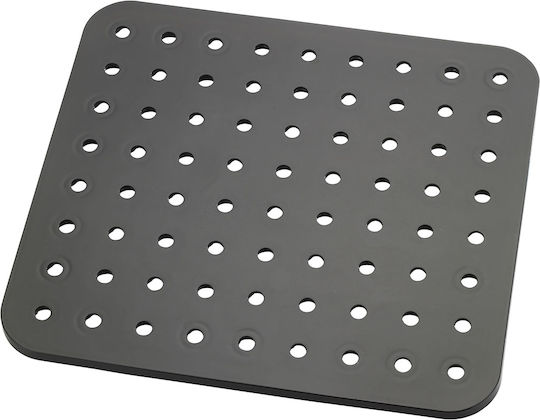 Wenko Повърхност за сушене от пластмаса Черна 31x27.5cm