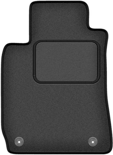 Velour Driver Mat Alfa Romeo Spider Cabrio 2005 Graphite