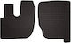 Rubber Car Mats Renault Midlum Truck 1997 Black Fitted