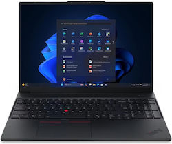 Lenovo ThinkPad E16 Gen 3 (AMD) 16" IPS FHD+ (Ryzen 5-220/32GB/512GB SSD/W11 Pro) (BG Клавиатура) Lenovo ThinkPad E16 Gen 3 (AMD) 16" IPS FHD+ (Ryzen 5-220/32GB/512GB SSD/W11 Pro) (BG Клавиатура)