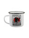 Koupakoupa Catzilla Mug Enamel Black 360ml