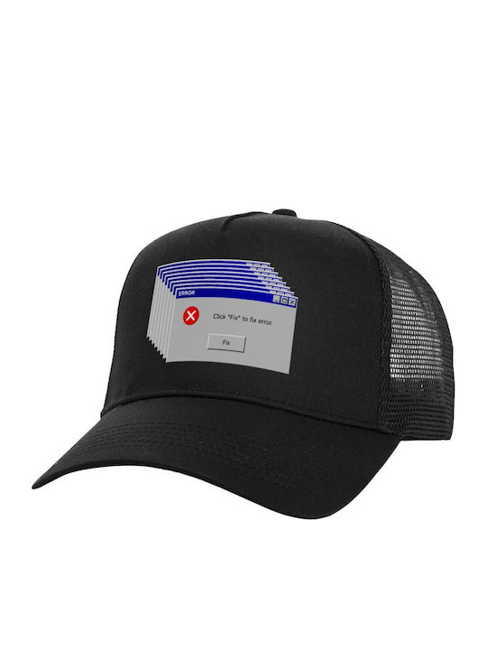 Fatal Error Καπέλο Ενηλίκων Structured Trucker ...